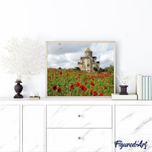 Cargar imagen en el visor de la galería, Pintar Por Números - Iglesia 1 - Figuredart - Paisajes
