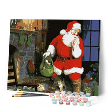 Cargar imagen en el visor de la galería, Pintar Por Números - Regalo De Santa Claus - Figuredart - Navidad