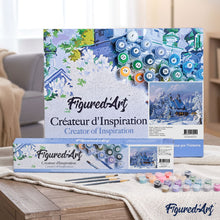 Cargar imagen en el visor de la galería, Pintar Por Números - Nuevo Paisaje Blanco Como La Nieve - Figuredart - Paisajes