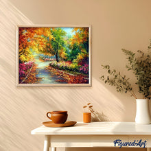 Cargar imagen en el visor de la galería, Pintar Por Números - Carretera De Arce - Figuredart - Paisajes