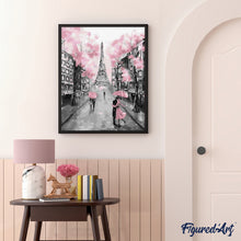 Cargar imagen en el visor de la galería, Pintar Por Números - Torre Rosa - Figuredart - Ciudades