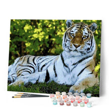 Cargar imagen en el visor de la galería, Pintar Por Números - Tigre - Figuredart - Animales Tigres