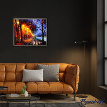 Cargar imagen en el visor de la galería, Pintar Por Números - Luces De La Calle Románticas - Figuredart - Romanticismo