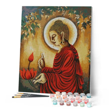 Cargar imagen en el visor de la galería, Pintar Por Números - Buda - Figuredart - Religión