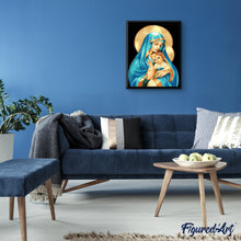 Cargar imagen en el visor de la galería, Pintar Por Números - Nuestra Señora De Occidente - Figuredart - Religión Retrato
