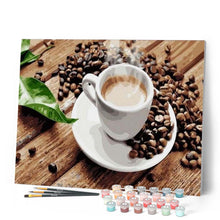Cargar imagen en el visor de la galería, Pintar Por Números - Los Granos De Café - Figuredart - Cocina