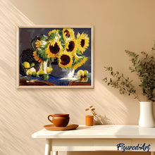 Cargar imagen en el visor de la galería, Pintar Por Números - Fruta De Girasoles - Figuredart - Flores