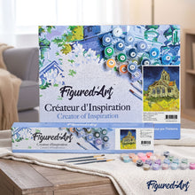 Cargar imagen en el visor de la galería, Pintar Por Números - Iglesia Orville - Figuredart - Ciudades