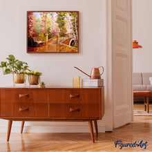 Cargar imagen en el visor de la galería, Pintar Por Números - Arco De Madera - Figuredart - Ciudades Paisajes