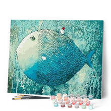 Cargar imagen en el visor de la galería, Pintar Por Números - Peces - Figuredart - Animales Peces