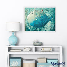 Cargar imagen en el visor de la galería, Pintar Por Números - Peces - Figuredart - Animales Peces