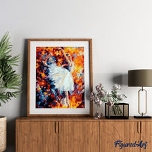 Cargar imagen en el visor de la galería, Pintar Por Números - Ballet Bajo La Luz De La Luna - Figuredart - Baile