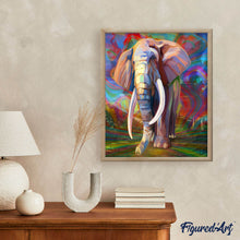 Cargar imagen en el visor de la galería, Viejo elefante solitario