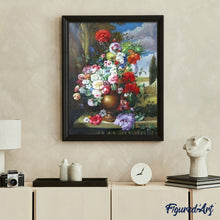 Cargar imagen en el visor de la galería, Pintar Por Números - Flor Clásica Europea - Figuredart - Flores