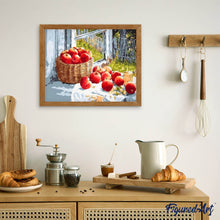 Cargar imagen en el visor de la galería, Pintar Por Números - Manzanas Rojas - Figuredart - Cocina