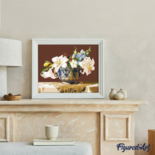Cargar imagen en el visor de la galería, Pintar Por Números - Lirio Fragante - Figuredart - Flores