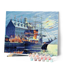 Cargar imagen en el visor de la galería, Pintar Por Números - Barcos Negros - Figuredart - Barcos