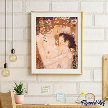 Cargar imagen en el visor de la galería, Pintar Por Números - Madre Y Hijo - Figuredart - Reproducción De Obras De Arte Retrato