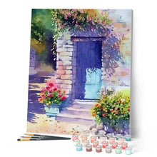 Cargar imagen en el visor de la galería, Pintar Por Números - Delante De Las Flores - Figuredart - Flores