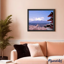 Cargar imagen en el visor de la galería, Pintar Por Números - Edificio De Cereza - Figuredart - Paisajes