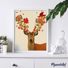 Cargar imagen en el visor de la galería, Pintar Por Números - Ciervo 3 - Figuredart - Animales