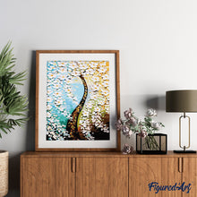 Cargar imagen en el visor de la galería, Pintar Por Números - Versión Vertical Del Árbol Del Dinero - Figuredart - Árboles