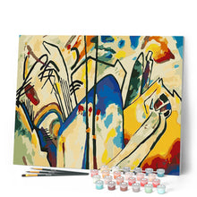 Cargar imagen en el visor de la galería, Pintar Por Números - Extracto Del Color - Figuredart - Pintura Abstracta