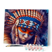 Cargar imagen en el visor de la galería, Pintar Por Números - Indios - Figuredart - Deseos De Otros Lugares