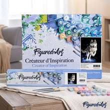 Cargar imagen en el visor de la galería, Pintar Por Números - Husky - Figuredart - Animales