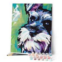 Cargar imagen en el visor de la galería, Pintar Por Números - Mirada De Un Perro - Figuredart - Animales Perros