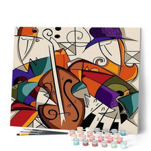 Cargar imagen en el visor de la galería, Pintar Por Números - Sueño De Música - Figuredart - Música
