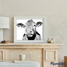 Cargar imagen en el visor de la galería, Pintar Por Números - Ganado Gri - Figuredart - Animales