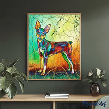 Cargar imagen en el visor de la galería, Pintar Por Números - Perro De Color 9 - Figuredart - Animales Perros Pop Art