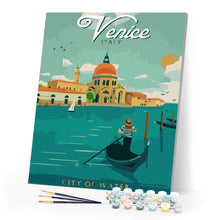 Cargar imagen en el visor de la galería, Póster de viaje Venecia 2
