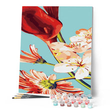 Cargar imagen en el visor de la galería, Pintar Por Números - Flores Banners Verticales - Figuredart - Flores