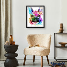 Cargar imagen en el visor de la galería, Pintar Por Números - Perro De Color 1 - Figuredart - Animales Perros Pop Art