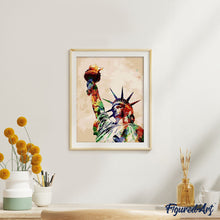 Cargar imagen en el visor de la galería, Pintar Por Números - Estatua De La Libertad - Figuredart - Ciudades