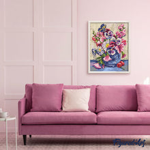Cargar imagen en el visor de la galería, Pintar Por Números - Flores De La Cereza 1 - Figuredart - Flores