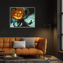 Cargar imagen en el visor de la galería, Pintar Por Números - Calabazas De Halloween 1 - Figuredart - Infantil