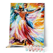 Cargar imagen en el visor de la galería, Pintar Por Números - Pas De Deux - Figuredart - Baile