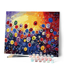 Cargar imagen en el visor de la galería, Pintar Por Números - Sun Garden - Figuredart - Pintura Abstracta