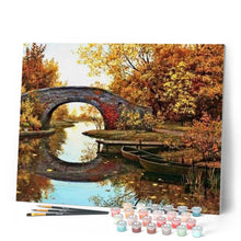 Cargar imagen en el visor de la galería, Pintar Por Números - Otoño Silencio - Figuredart - Paisajes