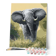 Cargar imagen en el visor de la galería, Pintar Por Números - Elefante Africano - Figuredart - Animales Elefantes