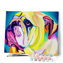 Cargar imagen en el visor de la galería, Pintar Por Números - Perro Llamativo - Figuredart - Animales Perros