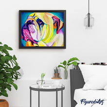 Cargar imagen en el visor de la galería, Pintar Por Números - Perro Llamativo - Figuredart - Animales Perros
