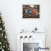 Cargar imagen en el visor de la galería, Pintar Por Números - La Decoración De Navidad - Figuredart - Navidad