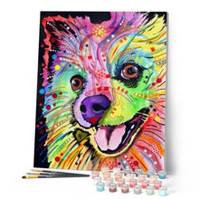 Cargar imagen en el visor de la galería, Pintar Por Números - Hermoso Perro - Figuredart - Animales Perros
