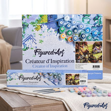 Cargar imagen en el visor de la galería, Pintar Por Números - Mountain Villas - Figuredart - Paisajes