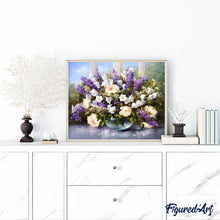 Cargar imagen en el visor de la galería, Pintar Por Números - Flores De Lavanda - Figuredart - Flores