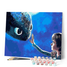 Cargar imagen en el visor de la galería, Pintar Por Números - Cómo Entrenar A Tu Dragón - Figuredart - Dragones Paisajes